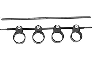 Surebuy Separador de Dedos para Piano, abridor de Dedos para acordes de Guitarra, plástico Multifuncional, Distancia de expansión de Dedos Ajustable, para Principiantes en la música, para el hogar