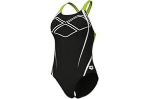 ARENA Women's Graphic Swimsuit Swim PRO Back Intero Donna