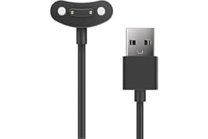 Aliwisdom Uniwersalna ładowarka kompatybilna z Ticwatch E3, Pro X, Pro 3, Pro 3 LTE, Pro 3 Ultra, Ticwatch Smartwatch Accessories Kabel USB do ładowania 100 cm z ochroną przed przepięciem i przeciążeniem