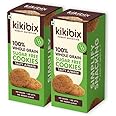 Kikibix Salty Ajwain Multigrain Biscuit for Diabetics | High Fibre Digestive Cookies | No Maida, No Refine Sugar | Sweet & Salty | Chai Time Snacks | Tasty & Heal50thy Snacks for All | 260gm
