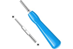 ABEILLO Juego de destornillador Gamebit, 4,5 mm y 3,8 mm, de doble extremo, para reparación SNES, NES, N64, GameBoy, destornillador magnético (azul)