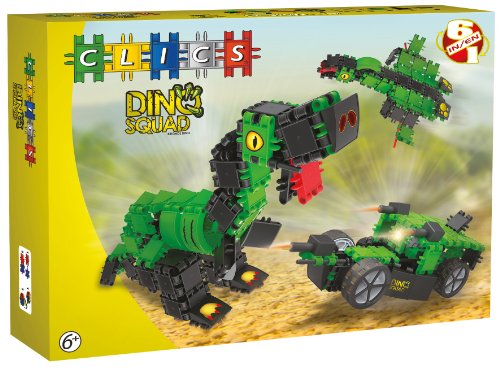 Clics Toys - Dino Caja, 6 Modelos en 1 (BBM NV AB004)