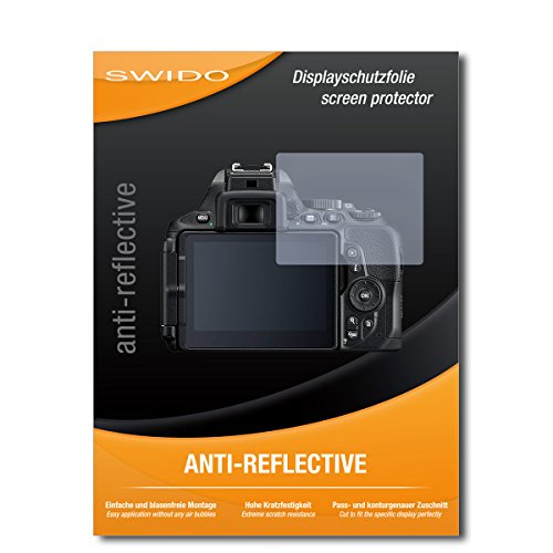 2 x SWIDO   protecteur d   cran Nikon D5600 protection d   cran feuille  AntiReflex  antireflets