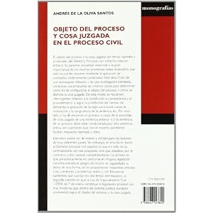 Objeto del proceso y cosa juzgada en el proceso civil