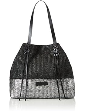Liebeskind Berlin Damen Bria Bast Schultertasche, 49x40x15 cm
