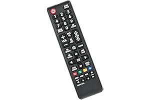 VINABTY Zamienny pilot zdalnego sterowania BN59-01247A fit for Samsung LED Smart TV UE55KU6500U UA78KS9500W UA88KS9800 UE40KU600 UE49KU6500U-Nie wymaga seetup