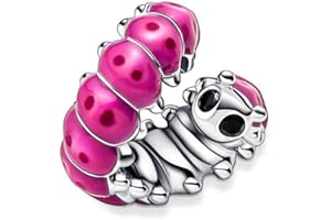 Lkwidi Abalorios Charms Colgantes de Animales de amor familiar Cuentas Plata de Ley 925 con Compatible con Pulsera Europeo, Charms para Mujer