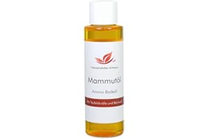 ‎NATURPRODUKTE SCHWARZ Naturprodukte Schwarz - Mammutöl Aroma Badeöl - Mit Teufelskralle und Beinwell, 100ml