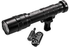 SureFire M640 DF-Pro - Lampada da esploratore a doppio combustibile, 1500 lumen, colore nero, supporto per armi da fuoco, torcia tattica (M640DF-BK-PRO)