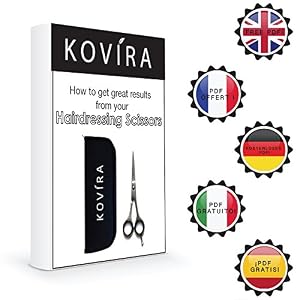 Kovira Hairdressing Scissors (6.5 inch / 16.5 cm) - Razor Sharp Hair Cutting Scissors - Professional Hairdressing Shears… - Image 6