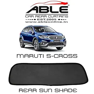 Able Dotnet Car Dicky Sun Shade Curtains for Maruti S-Cross