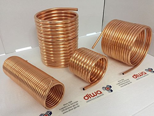 Spirale aus Kupferrohr 18x1mm weich aus 10m mit Ø ca. 31cm (Kupferrohrspirale) - 5