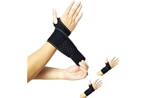 Badge-Law Pack de 2 Muñequeras Estabilizadoras para Pulgar - Férula para Rizartrosis Válida para las Dos Manos - Solución para la Tendinitis Inmovilizadora