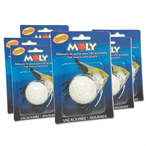 Moly Alimento Peces para Vacaciones - Pack 6 Oferta