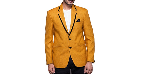 mustard blazers
