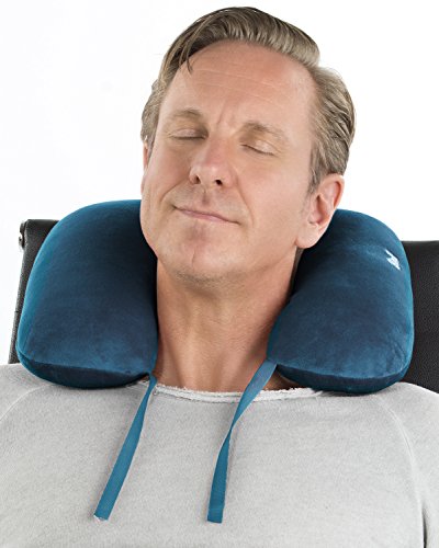 daydream: patentiertes 3-in-1 Nackenkissen mit Mikroperlen, petrol (N-5506) - 3