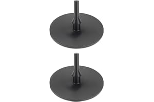 The Lord of the Tools Gumowy zawór zwrotny, zamienny, gumowy zawór zwrotny, kompatybilny z dmuchawą powietrza Lay-Z-spa, jednokierunkowy, nie zwrotny, gumowy zawór do wkładki, czarny, 2 szt