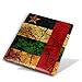 Produktbild itruty Vintage Central African Flag Buchumschlag School PU Leather Durable Washable Reusable for Students 9"X 11"Jumbo Lehrbuchs