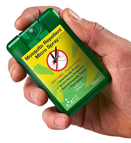 THEYE 2 X Microspray con Repelente antimosquitos - Sin DEET - 20% de Citrepel 75