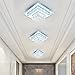 Produktbild Larsure Vintage Modern Deckenleuchten Flur Lampen Gang light square Crystal LED-Leuchten in der Eingangstür leuchten, 240 mm
