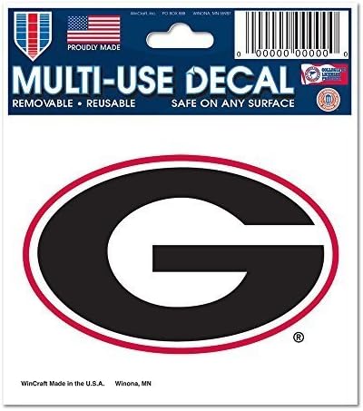 Georgia Bulldogs Bumper Sticker - NCAA Fan Gear by SmileMakers Inc