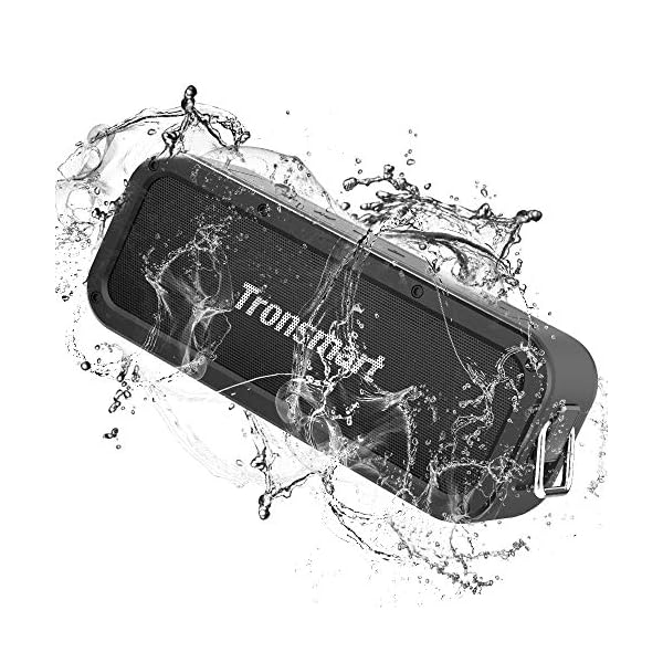 Bluetooth speaker 5.0, Tronsmart Force 40W Portable Speaker With 3D Stereo, Extra Bass, IPX7 Waterproof,15 Hours…