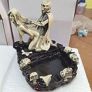 Xshelley Cenicero de calavera de