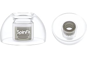 SpinFit Omni for True Wireless Earbuds & IEMs - XL - Patented Silicone Eartips for Replacement (1 Pair) (3.7 mm Nozzle Dia.)