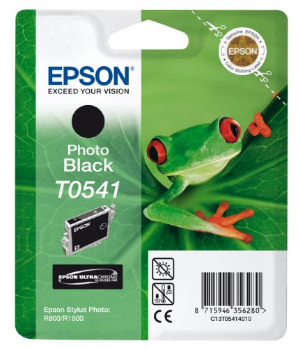 Epson T0541 Tintenpatrone Frosch, Singlepack Foto schwarz