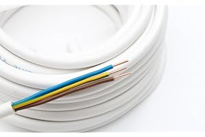 Elpar NYM-J högpresterande strömkabel 3 x 1,5 mm² – robust, flexibel, säkerhetscertifierad, energibesparande, hållbar (10 m)