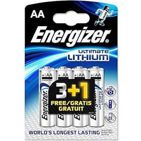 Energizer AA Lithium Ultimate batería x8