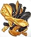 Produktbild 100 schwarz-gold-metallic-Luft-Ballons glänzend-metall-Feier-Deco-Geburtstag-Fete-Helium-geeignet EU Ware vom Sachsen Versand