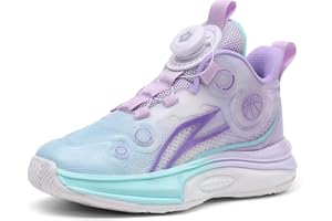 TWINICE Basketballschuhe Kinder für Jungen und Mädchen High Top Outdoor Sportschuhe Atmungsaktive Turnschuhe Sneaker