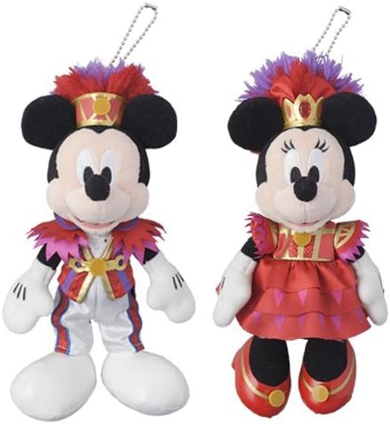 Tokyo Disney Resort Minnie Oh! Minnie Mickey &amp; Minnie stuffed badge set [Tokyo Disneyland limited]