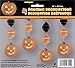 Produktbild Unique Party Supplies 45 cm Kürbis Halloween Glow Dekoration Zum Aufhängen, 4 Stück