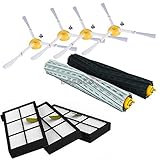 iRobot Kit De Recambio Roomba Serie 800 860 865 866 870 871 880 885 886 890 900 960 966 980 - Accesorios, Filtros y Cepillos - Garantía 24 Meses Bosaca Oficial