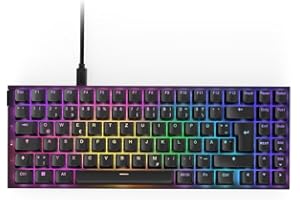 ‎NZXT NZXT Function 2 MiniTKL - 2024 Optische Tenkeyless Gamingtastatur | RGB beleuchtet | 8K-Abfragerate | Lineare Opt. Switches | Einstellbare Auslösung | Hot-Swap | Gaming Keyboard | Schwarz DE (QWERTZ)