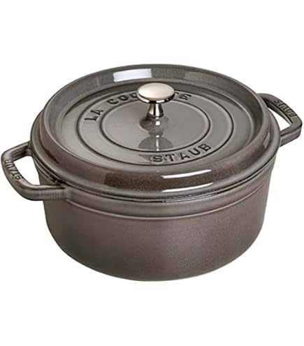 BRANDANI Geëmailleerde Gietijzeren Braadpan Rood 3 Liter - 22 X 28 X 16 Cm