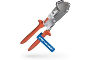 Original LÖWE 5.504 Ciseaux tubulaires professionnels avec lame triangulaire pour les applications industrielles et artisanales – Ciseaux tranchants et maniables pour une coupe précise sur les tuyaux,