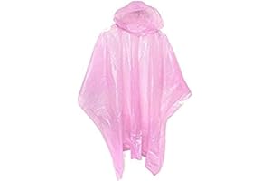 Simply Gorgeous 2 X Emergency Rain Poncho Waterproof Coat Cape Mac Disposable Or Reusable Festival, Camping, Theme Parks and More