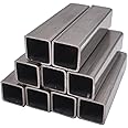 304 Stainless Steel Square Tube, Rectangular Tube, Thick Industrial Tube, Seamless Square Tube, Side Length 35mm, Thickness 2mm, Length 500mm, 2pcs