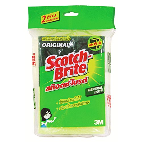 Preisvergleich Produktbild Scotch-Brite Topfreiniger Schwamm Abwaschen, 2 Stück
