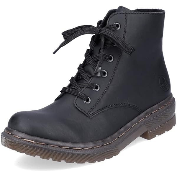 Rieker enkellaarzen voor dames 72330, grootte:37 EU, kleur:Blauw
