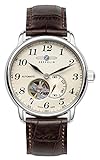 Zeppelin Herren - Armbanduhr Analog Automatik Leder 7666-5