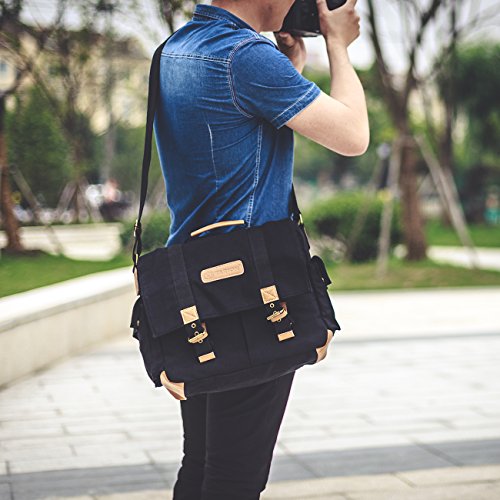 TARION sac sacoche bandouli  re reflex sac d   paule sac    main de cam  ra en toile multifonctionnel pour mission photographique   voyage  randonn  e  etc 