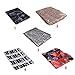 Anself cape de coupe pour Salon de Coiffeur Blouse de salon de coiffure Tissu nylon