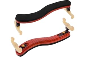 AMZZ Épaulière en bois d'érable pour violon 4/4 et 3/4 - Hauteur réglable - Parfait pour les débutants et les professionnels - Violon 4/4 et 3/4