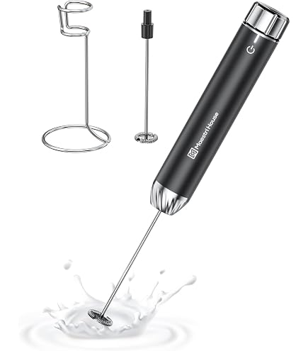 FrothBlast Mousseur à Lait Portatif – 19 000 Tr/min, Moteur Titane – Pour Latte, Cappuccino, Matcha, Chocolat – Sans Fil