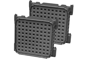 EVAYP 2x Aktivkohlefilter Frischluftfilter kompatibel mit Liebherr 7440021-00 988246000 9882460 9882429 9096989 Kühlschrank und Weinkühler Frischluftfilter