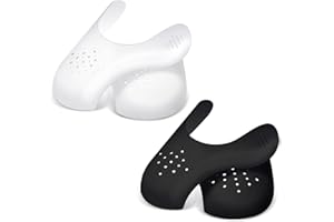 DONI 2 Pairs Crease Protectors, Shoes Crease Protector Against Shoe Creases for Airforce Jordan Running Casual Shoes, Sneaker Crease Protector, Toe Protectors for Shoes